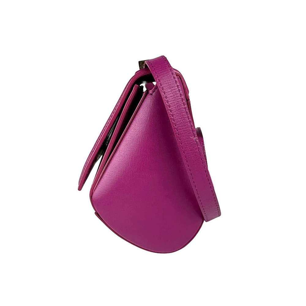 Givenchy Shoulder Bag Leather Handbag Purple Pandora Purple